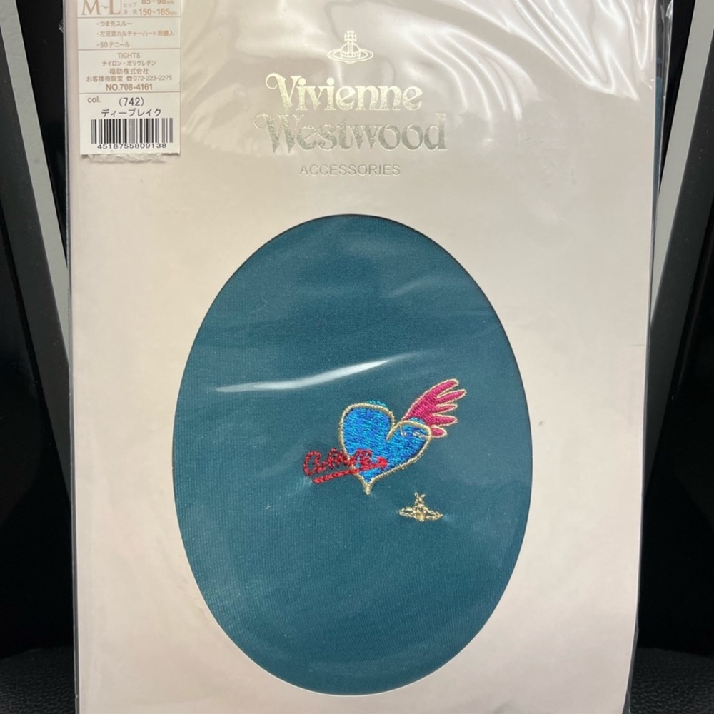 Vivienne Westwood tights JAPAN EXCLUSIVE made in Japan - Picture 1 of 8